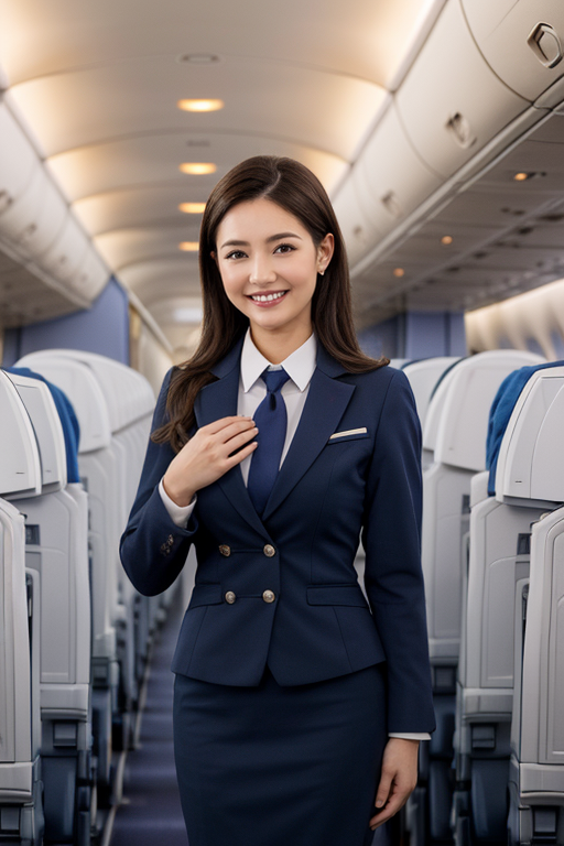 04035-497417903-1girl,(flight attendant_1.2),wearing a well-fitted airline uniform suitable for the cabin environment,hair neatly styled for pra.png